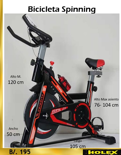 bicicleta spinning profesional panama